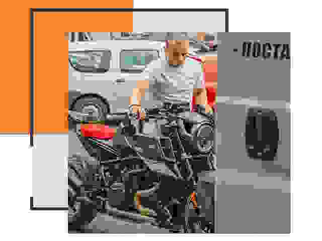 Перевозка мотоцикла по России - Услуги Перевозка-Нвн